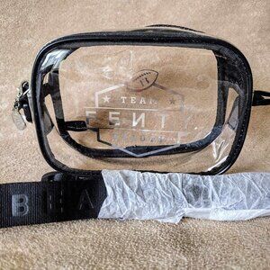 FENTY Beauty TEAM clear crossbody bag